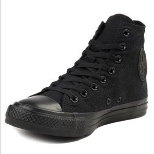 Black High Top Converse